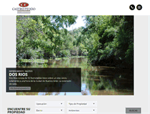 Tablet Screenshot of castrofeijoo.com.ar